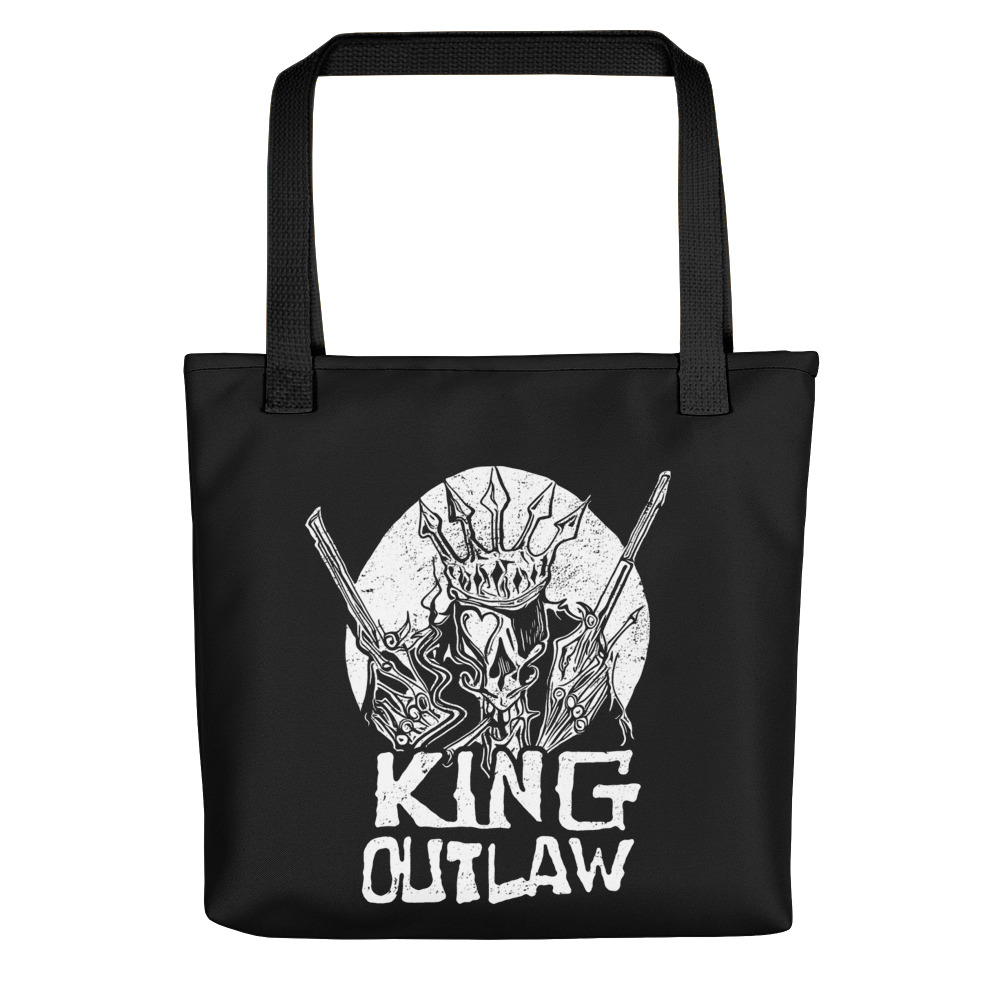 King Outlaw - Logo - Tote Bag • Shop - Tyla’s Art Tavern